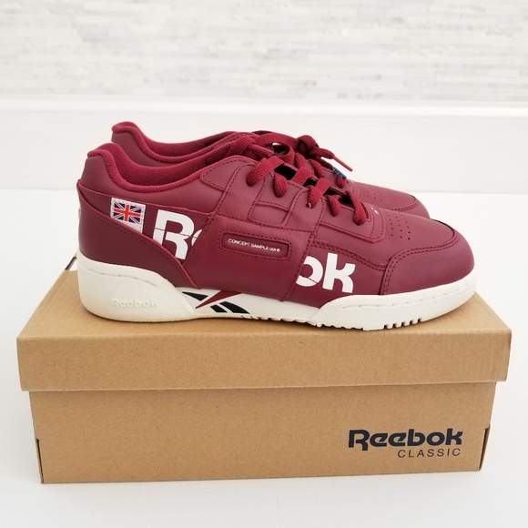 New REEBOK Workout Plus Junior Classic Sneakers - Picture 3 of 6